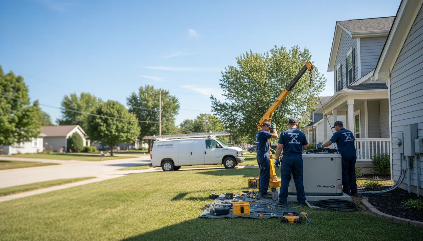 Generator Installation in Leisenring, PA near me